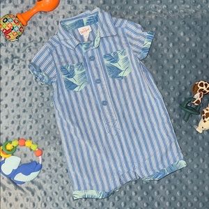 Cat & Jack Hawaiian Romper **READ DESCRIPTION**